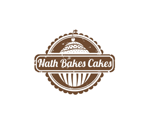 Logo Design by Mandarina for Nath Bakes Cakes | Design: #3511885