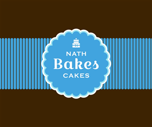Logo Design by luiz otavio I DESIGN for Nath Bakes Cakes | Design: #3508328