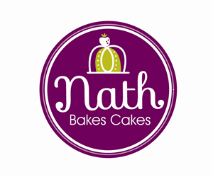 Logo Design by ekube for Nath Bakes Cakes | Design: #3506313