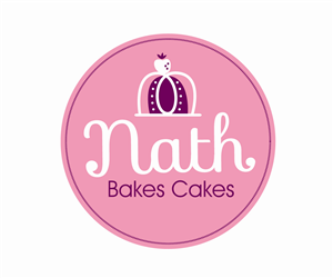 Logo Design by ekube for Nath Bakes Cakes | Design: #3506317