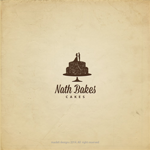 Nath Bakes Cakes | Logo Design by madeli