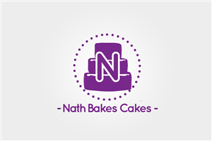 Logo Design by 24-7 DESIGN for Nath Bakes Cakes | Design: #3513554