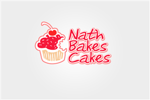 Logo Design by 24-7 DESIGN for Nath Bakes Cakes | Design: #3513561