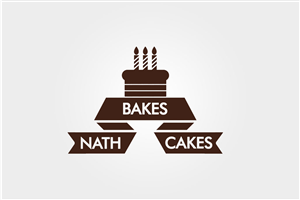 Logo Design by 24-7 DESIGN for Nath Bakes Cakes | Design: #3522302
