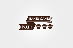 Logo Design by 24-7 DESIGN for Nath Bakes Cakes | Design: #3522309