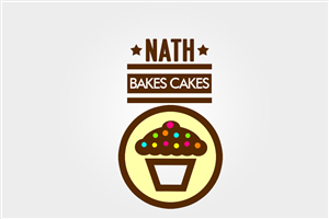 Logo Design by 24-7 DESIGN for Nath Bakes Cakes | Design: #3522323