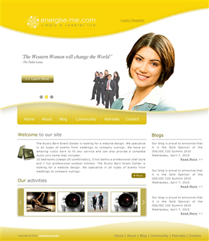 Web Design by UniqueDesignz for this project | Design: #881093