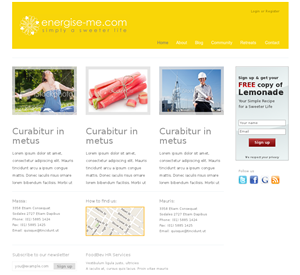 Web Design by Relativiteit for this project | Design: #895574