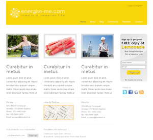 Web Design by Relativiteit for this project | Design: #896729