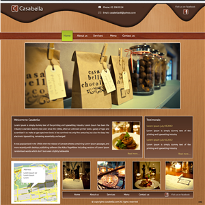 Wordpress Design by pb for this project | Design: #876500