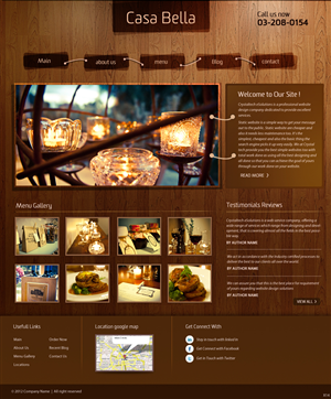 Wordpress Design by pb for this project | Design: #876647