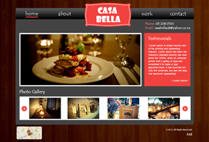 Wordpress Design by pb for this project | Design: #879504