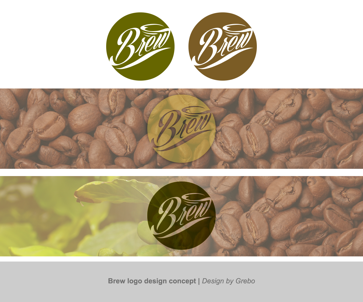Logo-Design von Grebo für Brew | Design #3537056