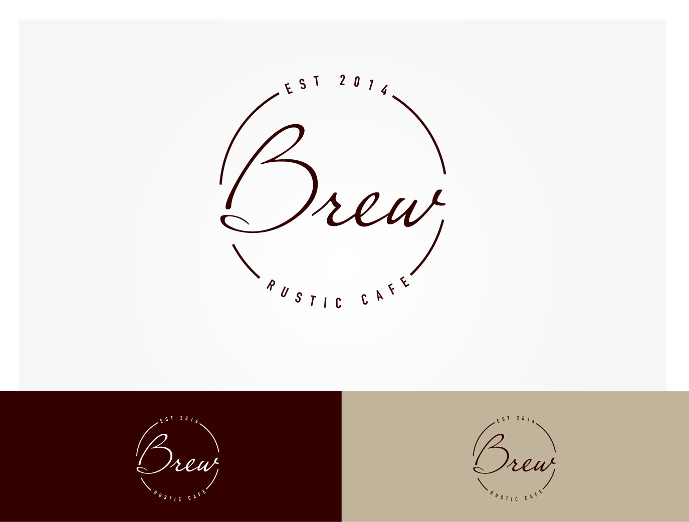 Logo Design by wonderland for Brew | Design #3549376