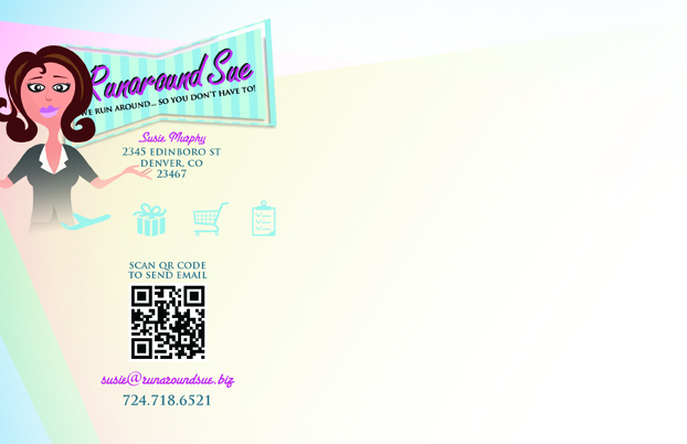 Design de Carte Postale par Joshua Carmichael pour Runaround Sue | Design #3591317