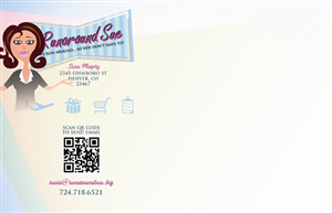 Runaround Sue Launching in New Location | Diseño de Postal por Joshua Carmichael