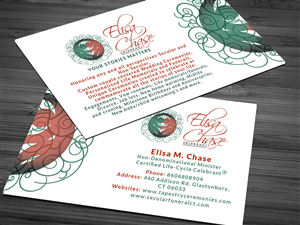 Business Card Design by Sarah Haroon for this project | Design: #3576619