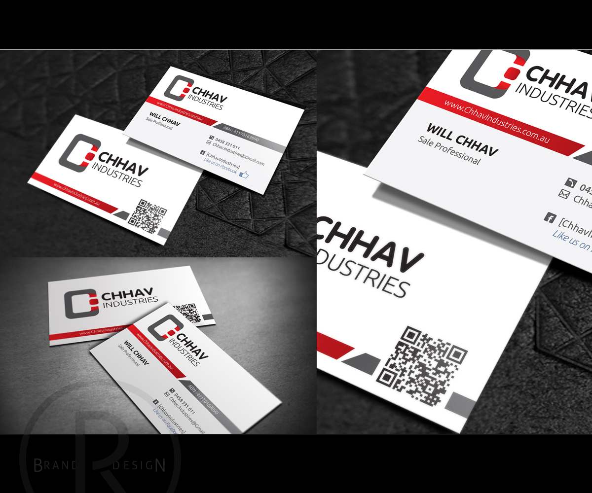Business Card Design by Rich_LHA for Chhav  Industries | Design #3534448