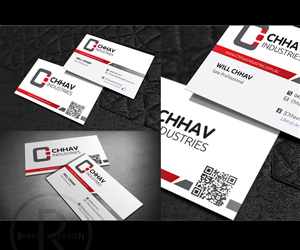 Business Card Design by Rich_LHA for Chhav  Industries | Design: #3534448