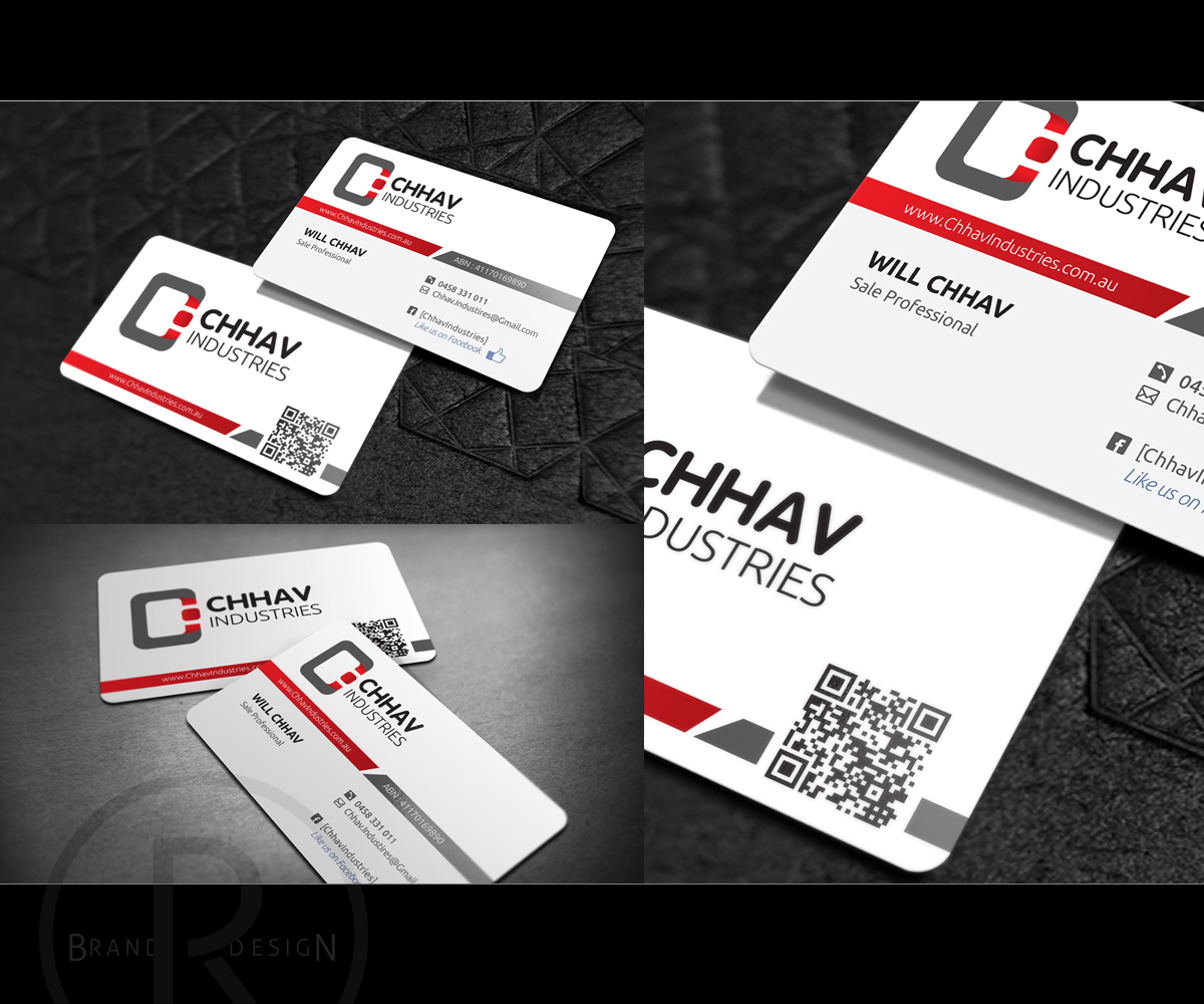 Business Card Design by Rich_LHA for Chhav  Industries | Design: #3537622