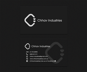 Business Card Design by mxv.design for Chhav  Industries | Design: #3507279