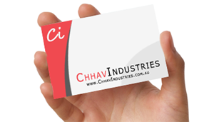 Business Card Design by AJFrewin for Chhav  Industries | Design: #3538009