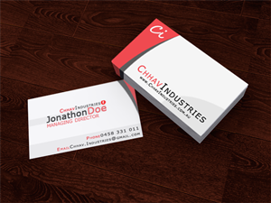 Business Card Design by AJFrewin for Chhav  Industries | Design: #3538032