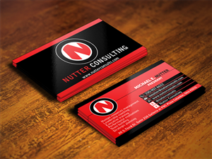 Business Card Design for Nutter Consulting | Business Card Design by Sajin