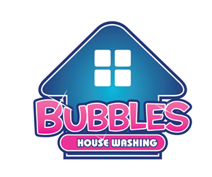 Bubbles house washing | Graphic Design by TedAtkinson