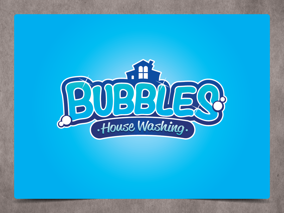 Graphic Design by sD for Bubbles House Washing | Design #3511321