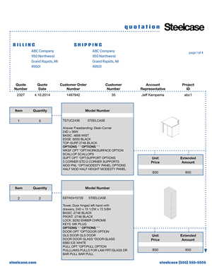 Design Graphique par ba Design pour Steelcase | Design : #3551602
