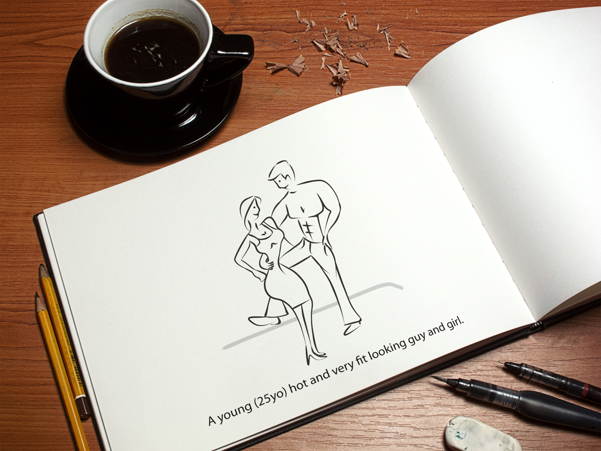 Diseño de Personaje por J Mahesh para Miami Fitness | Diseño #3595929