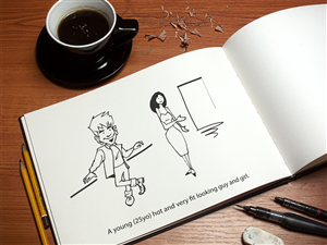 Diseño de Personaje por J Mahesh para Miami Fitness | Diseño: #3595943