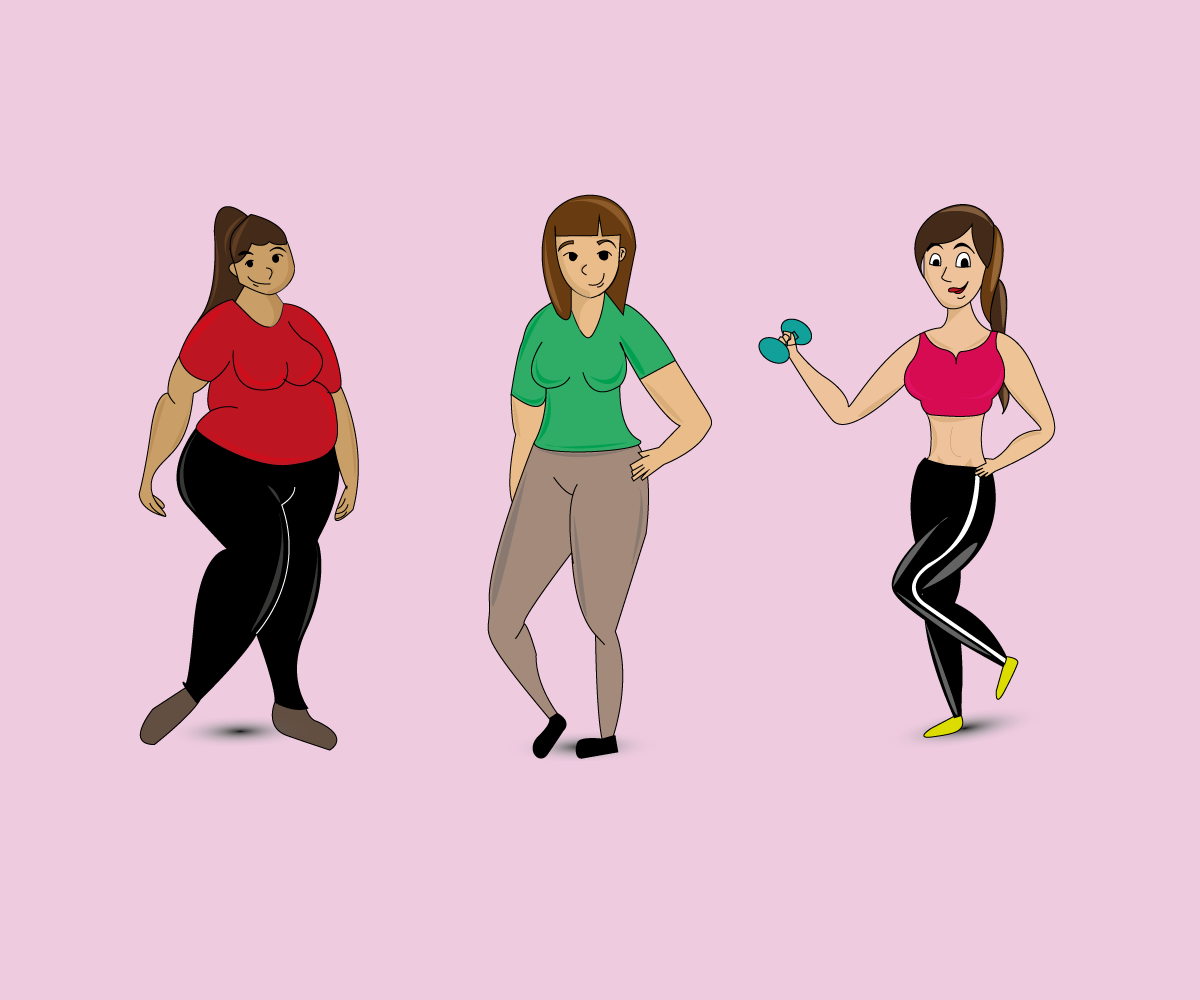 Diseño de Personaje por RebecaParra para Miami Fitness | Diseño #3600438