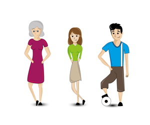 Diseño de Personaje por RebecaParra para Miami Fitness | Diseño: #3607012