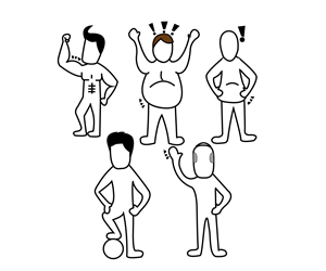 Diseño de Personaje por RebecaParra para Miami Fitness | Diseño: #3639117