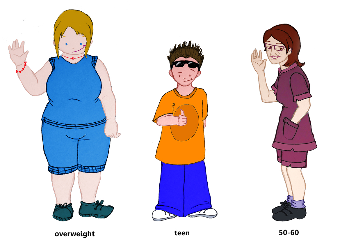 Diseño de Personaje por REY para Miami Fitness | Diseño #3674703