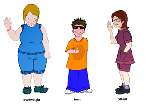 Character Design by REY for Miami Fitness | Design #3674703