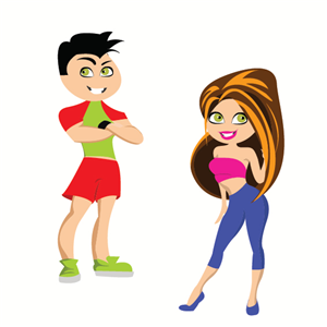 Diseño de Personaje por valentina_fazio87 para Miami Fitness | Diseño: #3574848