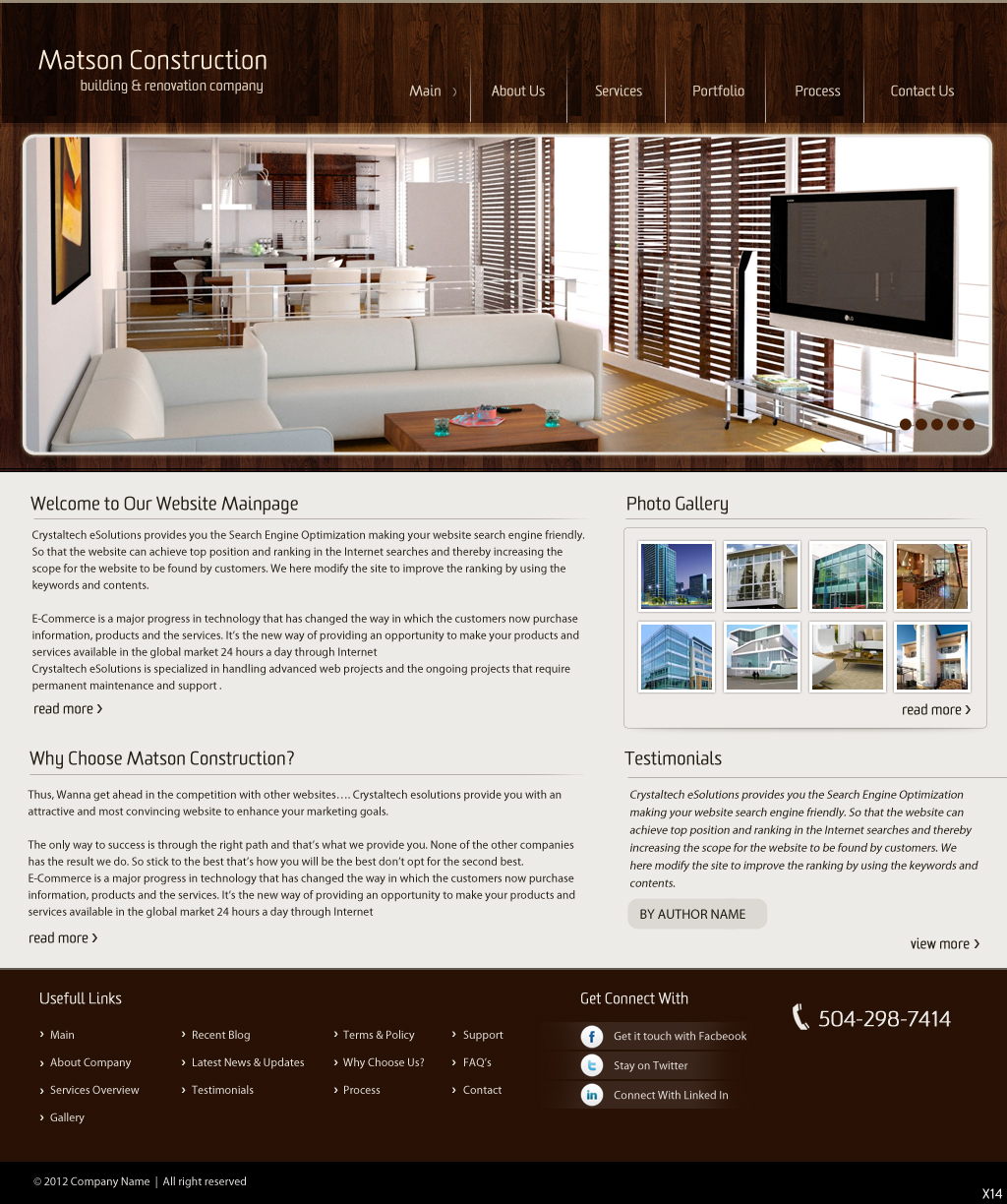 Web Design by pb for this project | Design #881817