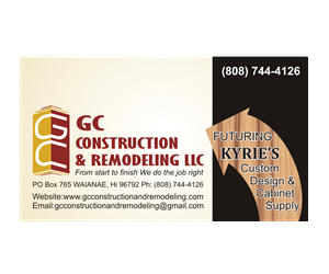 Logo Design by HAIM Anand for GC Construction & Remodeling LLC | Design: #3515913