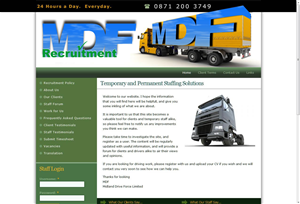 Logo Design by Styx for MDF RECRUITMENT | Design #91808