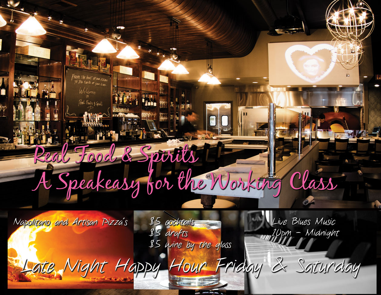 Postcard Design by magny for Real Food & Spirits | Design #3555641