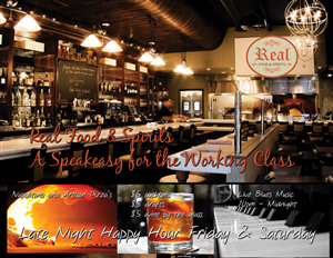 Postcard Design by magny for Real Food & Spirits | Design: #3556083