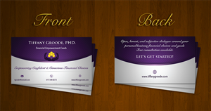 Business Card Design by Anooshaa