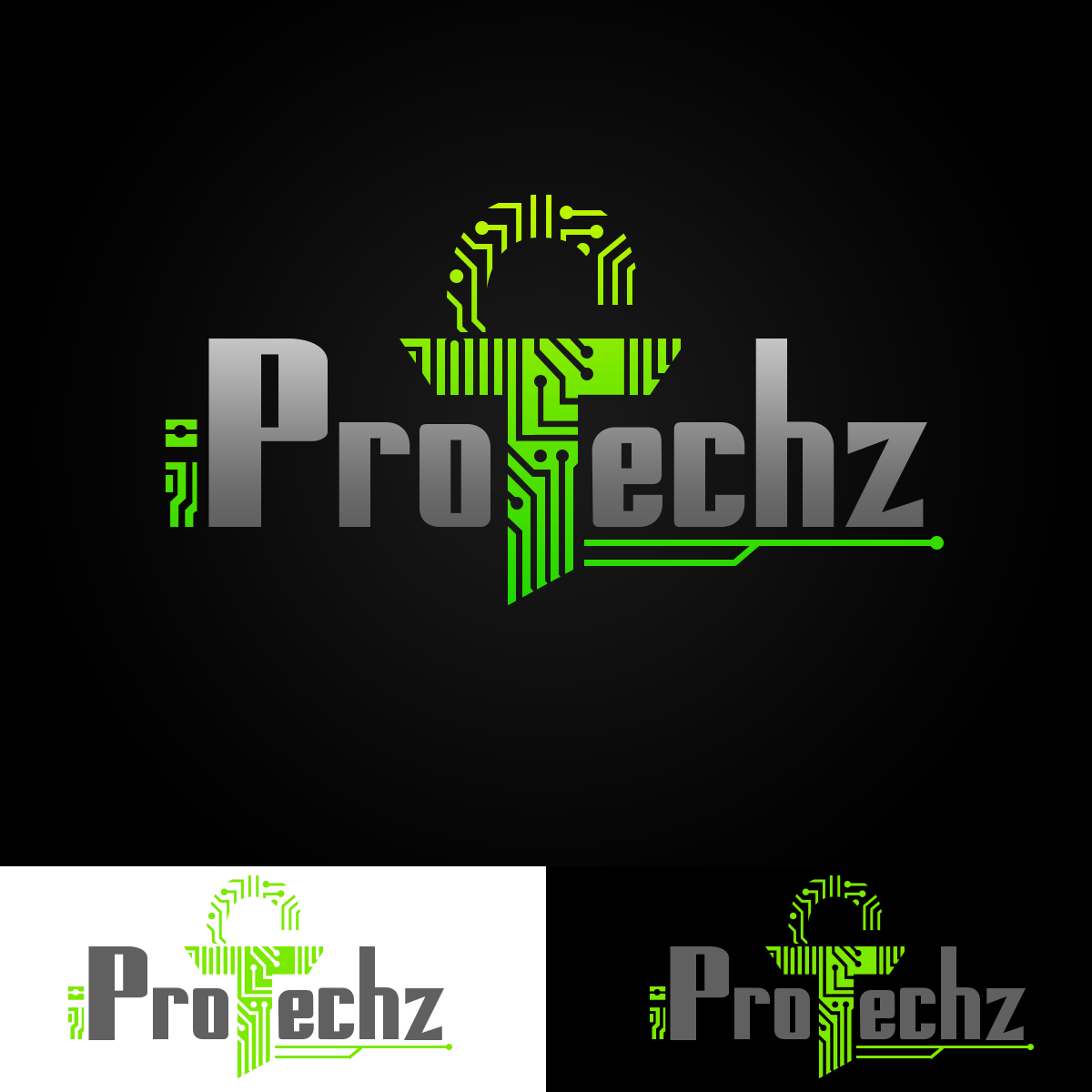 Diseño de Logo por SergeyBrin para iProTechz LLC | Diseño #3521034
