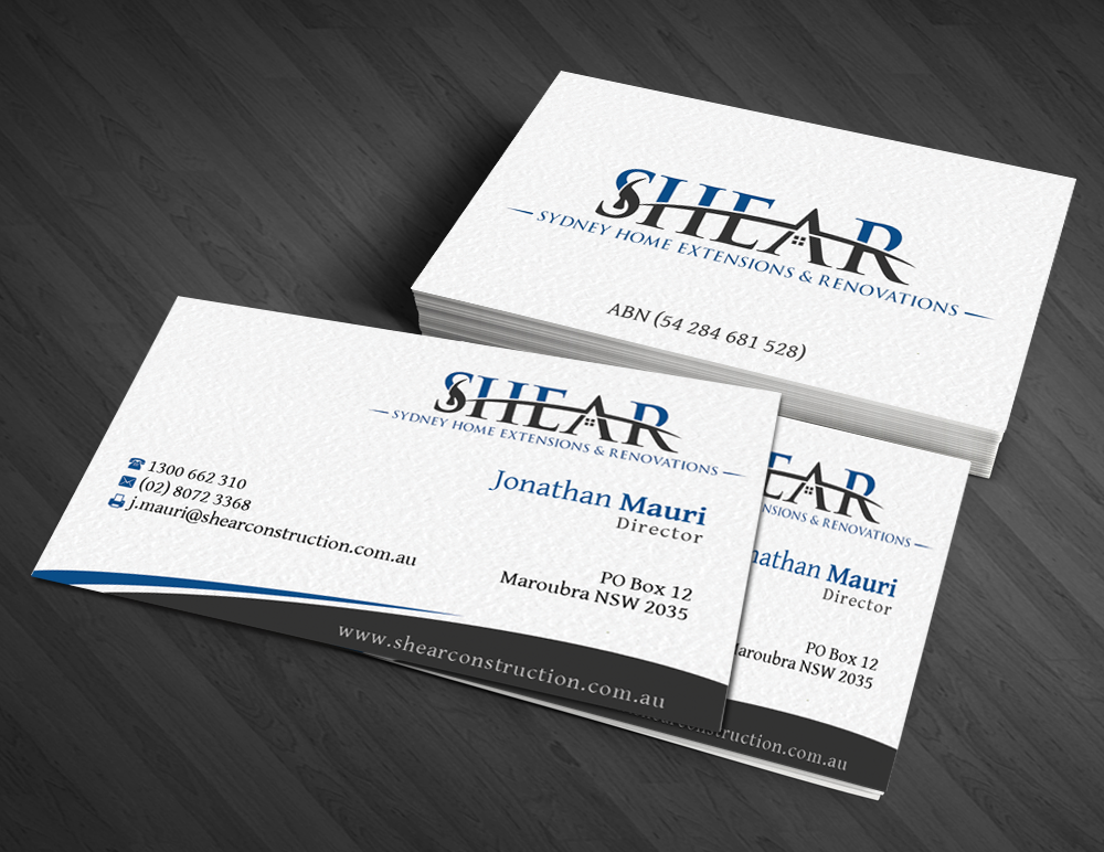 Business Card Design by  Artman for this project | Design #3539446