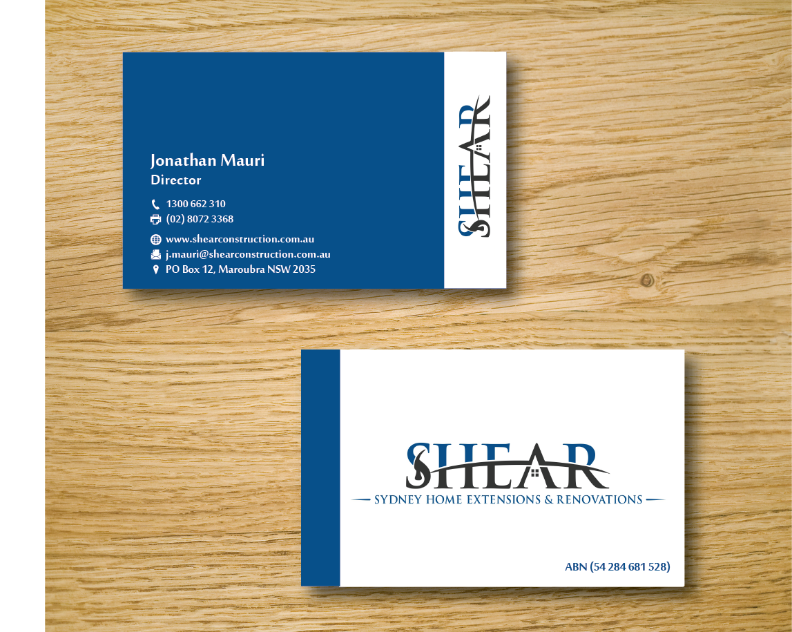 Business Card Design by alex989 for this project | Design #3509595