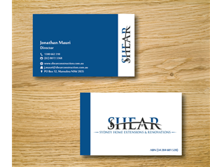SHEAR Business Card  | Diseño de Tarjeta de Presentación por alex989