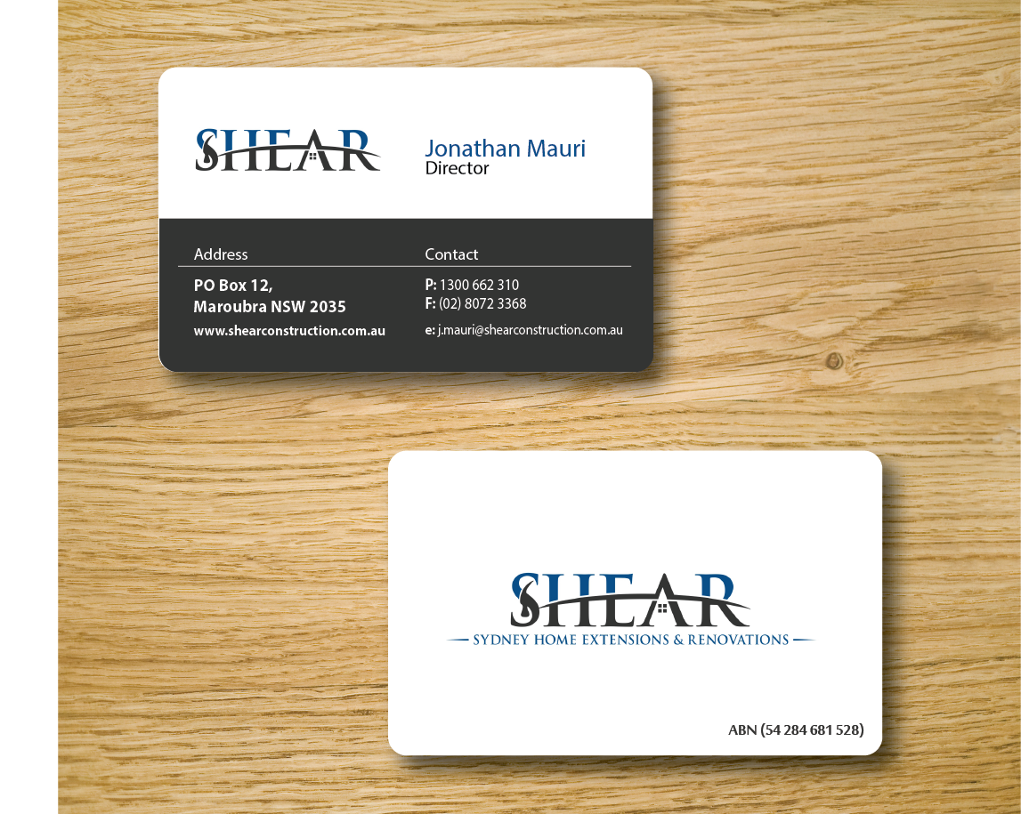Business Card Design by alex989 for this project | Design #3511450